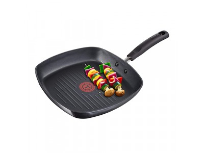 TEFAL DELICIA GRILL PAN 26 CM GREYISH BLACK