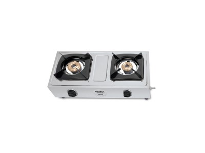 Maharaja Whiteline Trendy Plus SS 2Burner Gas Stove