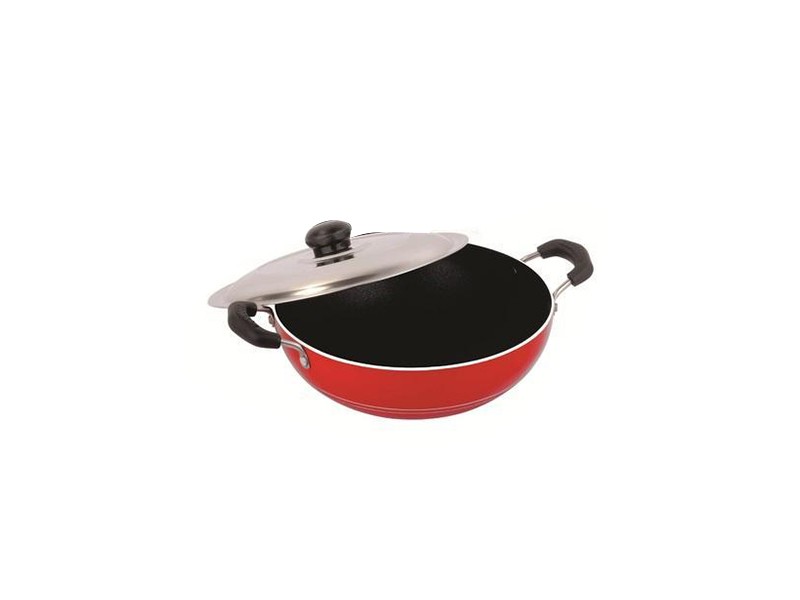 Nirlon Deep Kadai With Lid - Big (2.6L)