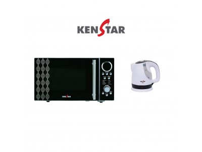Combo of Kenstar Microwave Oven 25 Ltr and Get Kenstar Blaze Kettle
